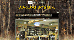 Desktop Screenshot of ozarkarchery.com